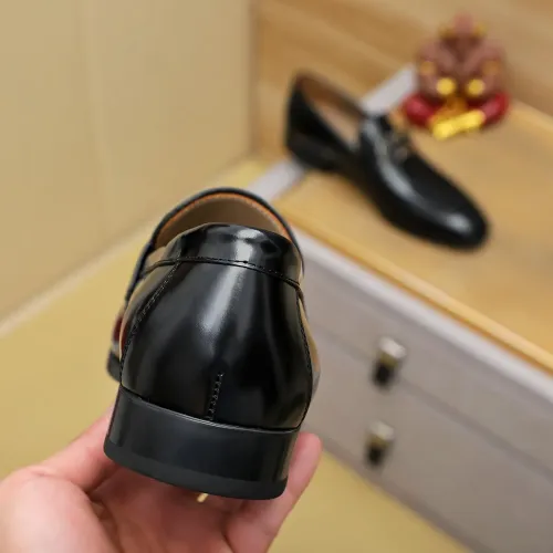 Replica Salvatore Ferragamo Leather Shoes For Men #1399796 $108.00 USD for Wholesale