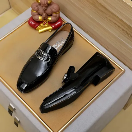 Wholesale Salvatore Ferragamo Leather Shoes For Men #1399798 $108.00 USD, Wholesale Quality Replica Salvatore Ferragamo Leather Shoes