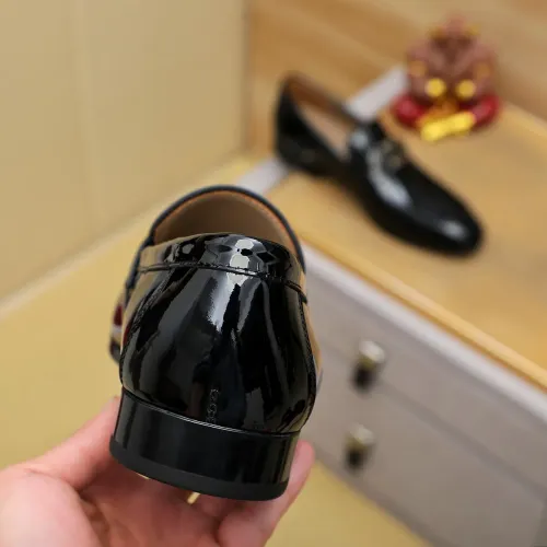 Replica Salvatore Ferragamo Leather Shoes For Men #1399798 $108.00 USD for Wholesale