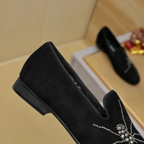 Replica Giuseppe Zanotti GZ Leather Shoes For Men #1399799 $82.00 USD for Wholesale