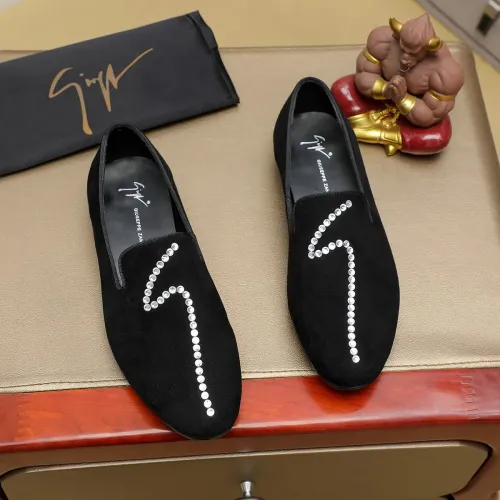 Wholesale Giuseppe Zanotti GZ Leather Shoes For Men #1399801 $82.00 USD, Wholesale Quality Replica Giuseppe Zanotti GZ Leather Shoes