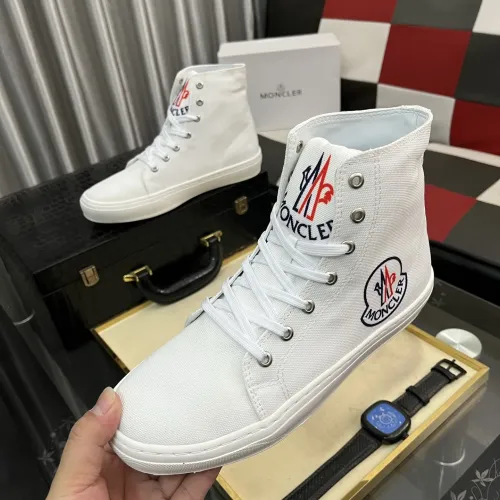 Wholesale Moncler High Tops Shoes For Men #1399820 $85.00 USD, Wholesale Quality Replica Moncler High Tops Shoes