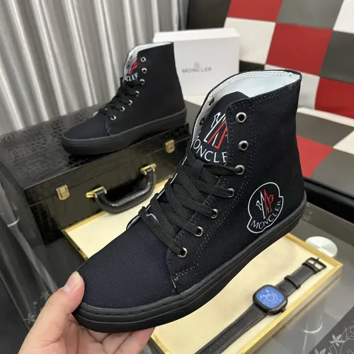 Wholesale Moncler High Tops Shoes For Men #1399823 $85.00 USD, Wholesale Quality Replica Moncler High Tops Shoes