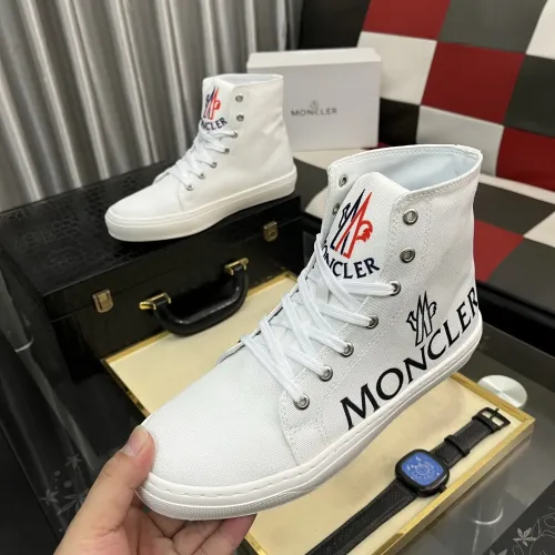 Wholesale Moncler High Tops Shoes For Men #1399824 $85.00 USD, Wholesale Quality Replica Moncler High Tops Shoes