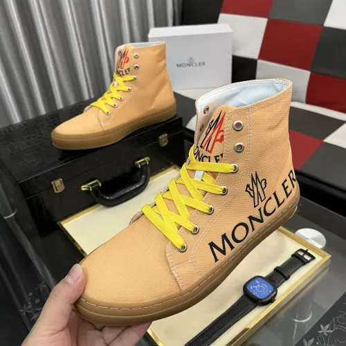 Wholesale Moncler High Tops Shoes For Men #1399825 $85.00 USD, Wholesale Quality Replica Moncler High Tops Shoes