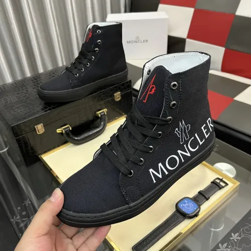 Wholesale Moncler High Tops Shoes For Men #1399827 $85.00 USD, Wholesale Quality Replica Moncler High Tops Shoes