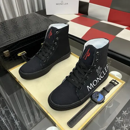 Replica Moncler High Tops Shoes For Men #1399827 $85.00 USD for Wholesale