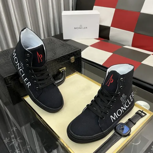 Replica Moncler High Tops Shoes For Men #1399827 $85.00 USD for Wholesale