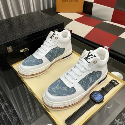 Replica Louis Vuitton High Tops Shoes For Men #1399909 $82.00 USD for Wholesale