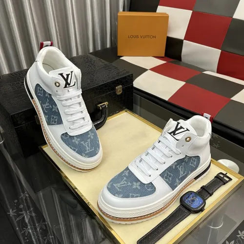 Replica Louis Vuitton High Tops Shoes For Men #1399909 $82.00 USD for Wholesale