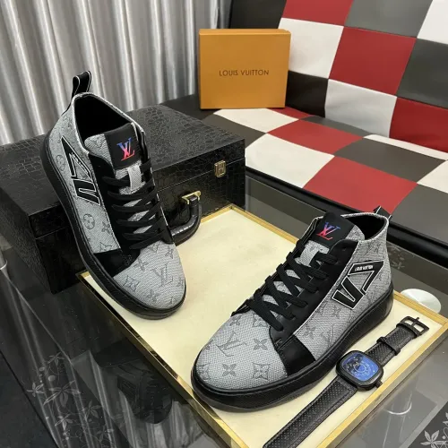 Replica Louis Vuitton High Tops Shoes For Men #1399914 $85.00 USD for Wholesale