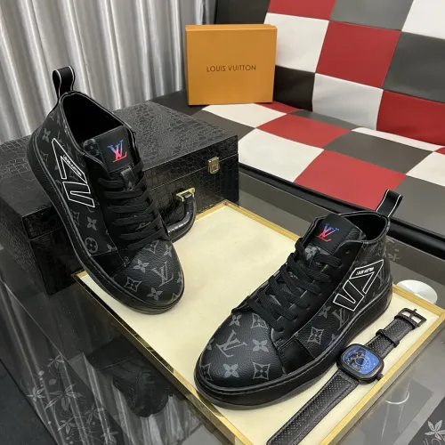 Replica Louis Vuitton High Tops Shoes For Men #1399916 $85.00 USD for Wholesale