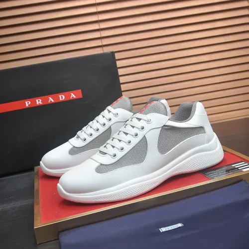 Wholesale Prada Casual Shoes For Men #1399917 $112.00 USD, Wholesale Quality Replica Prada Casual Shoes