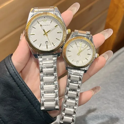 Wholesale Armani Watches In Gold For Unisex #1399944 $27.00 USD, Wholesale Quality Replica Armani Watches