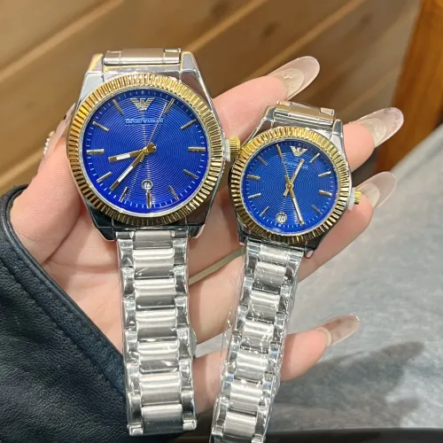 Wholesale Armani Watches In Gold For Unisex #1399948 $27.00 USD, Wholesale Quality Replica Armani Watches