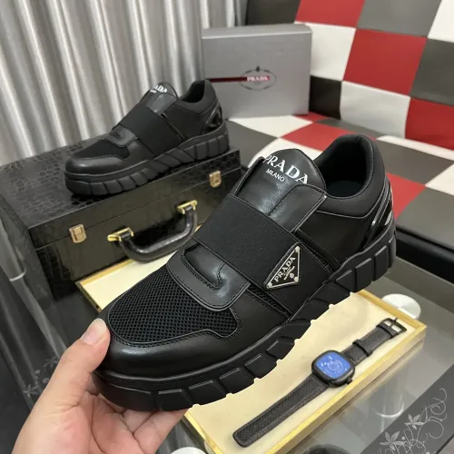 Wholesale Prada Casual Shoes For Men #1399983 $102.00 USD, Wholesale Quality Replica Prada Casual Shoes