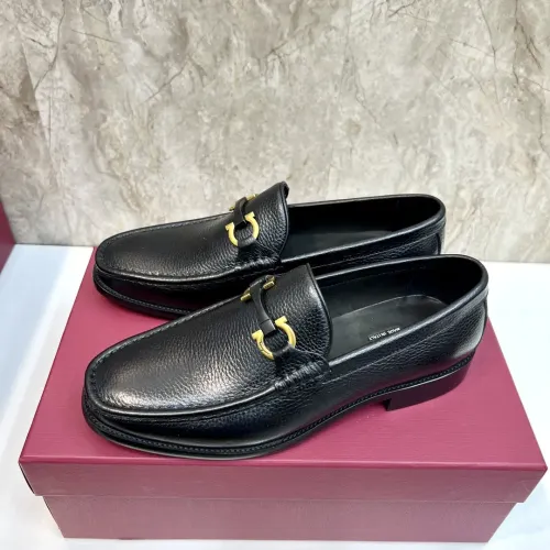 Wholesale Salvatore Ferragamo Leather Shoes For Men #1399990 $105.00 USD, Wholesale Quality Replica Salvatore Ferragamo Leather Shoes