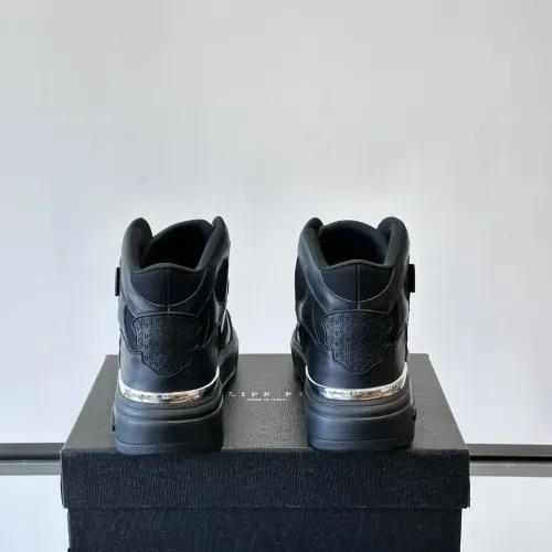 Replica Philipp Plein PP High Tops Shoes For Men #1400022 $150.00 USD for Wholesale