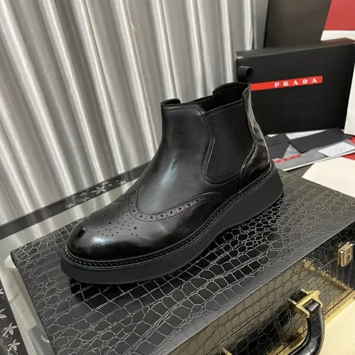 Replica Prada Boots For Men #1400054 $122.00 USD for Wholesale