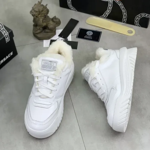 Wholesale Versace Casual Shoes For Men #1400065 $115.00 USD, Wholesale Quality Replica Versace Casual Shoes