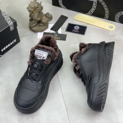 Wholesale Versace Casual Shoes For Men #1400066 $115.00 USD, Wholesale Quality Replica Versace Casual Shoes