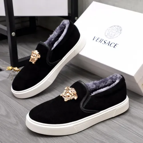 Wholesale Versace Casual Shoes For Men #1400067 $68.00 USD, Wholesale Quality Replica Versace Casual Shoes