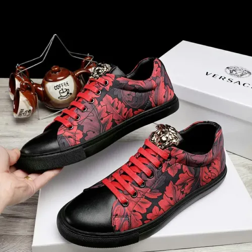 Wholesale Versace Casual Shoes For Men #1400069 $68.00 USD, Wholesale Quality Replica Versace Casual Shoes