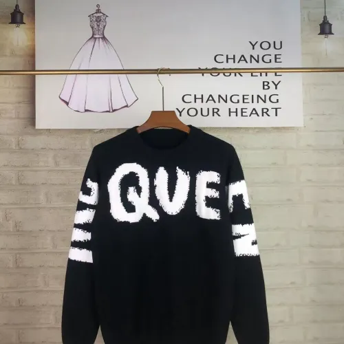 Wholesale Alexander McQueen Sweaters Long Sleeved For Unisex #1400096 $45.00 USD, Wholesale Quality Replica Alexander McQueen Sweaters