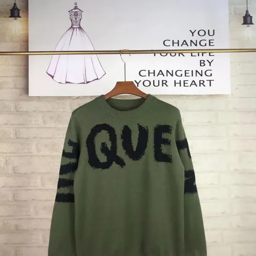 Wholesale Alexander McQueen Sweaters Long Sleeved For Unisex #1400097 $45.00 USD, Wholesale Quality Replica Alexander McQueen Sweaters