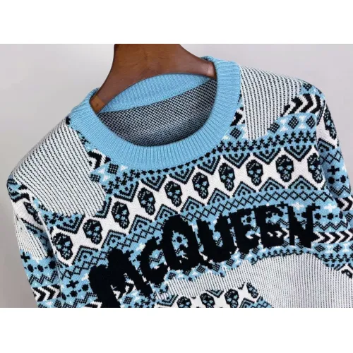 Replica Alexander McQueen Sweaters Long Sleeved For Unisex #1400098 $48.00 USD for Wholesale