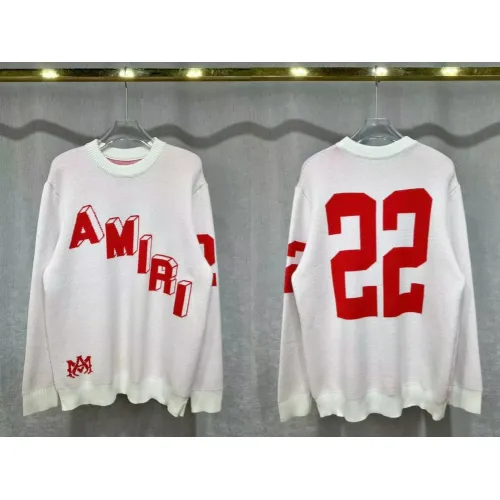 Wholesale Amiri Sweaters Long Sleeved For Unisex #1400107 $48.00 USD, Wholesale Quality Replica Amiri Sweaters