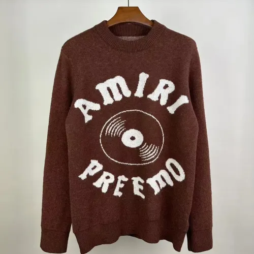 Wholesale Amiri Sweaters Long Sleeved For Unisex #1400125 $48.00 USD, Wholesale Quality Replica Amiri Sweaters