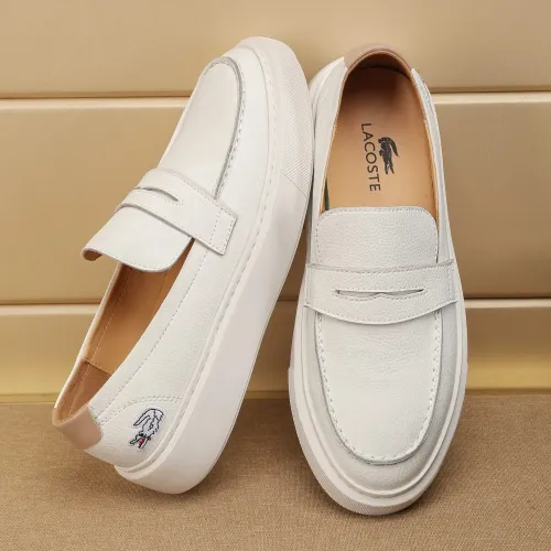 Wholesale Lacoste Casual Shoes For Men #1400133 $80.00 USD, Wholesale Quality Replica Lacoste Casual Shoes