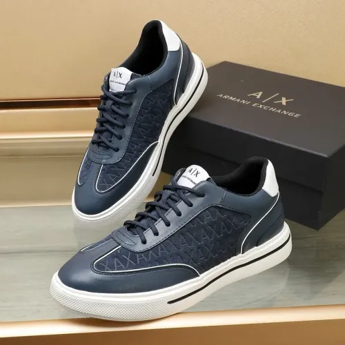 Wholesale Armani Casual Shoes For Men #1400137 $92.00 USD, Wholesale Quality Replica Armani Casual Shoes