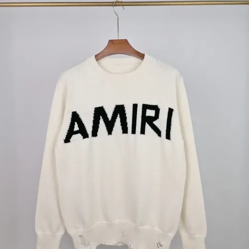 Wholesale Amiri Sweaters Long Sleeved For Unisex #1400144 $48.00 USD, Wholesale Quality Replica Amiri Sweaters