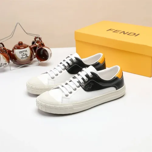 Wholesale Fendi Casual Shoes For Men #1400161 $80.00 USD, Wholesale Quality Replica Fendi Casual Shoes