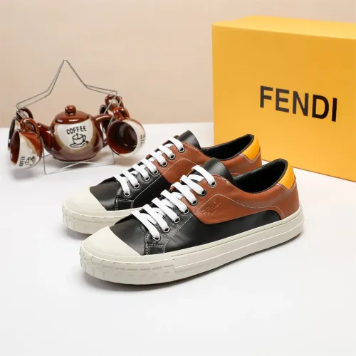 Replica Fendi Casual Shoes For Men #1400162 $80.00 USD for Wholesale