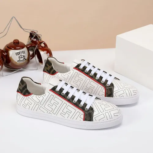 Wholesale Fendi Casual Shoes For Men #1400166 $72.00 USD, Wholesale Quality Replica Fendi Casual Shoes