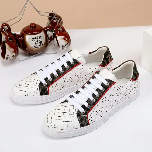 Replica Fendi Casual Shoes For Men #1400166 $72.00 USD for Wholesale