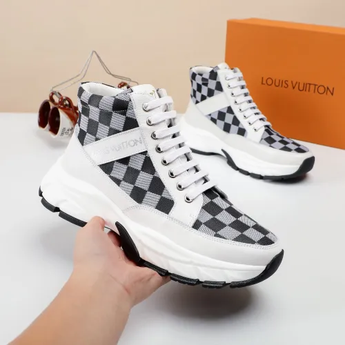 Wholesale Louis Vuitton High Tops Shoes For Men #1400175 $82.00 USD, Wholesale Quality Replica Louis Vuitton High Tops Shoes