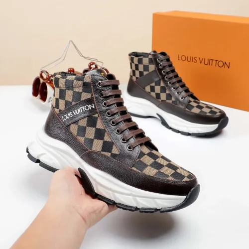 Wholesale Louis Vuitton High Tops Shoes For Men #1400176 $82.00 USD, Wholesale Quality Replica Louis Vuitton High Tops Shoes