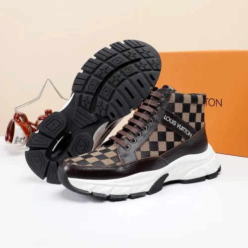 Replica Louis Vuitton High Tops Shoes For Men #1400176 $82.00 USD for Wholesale
