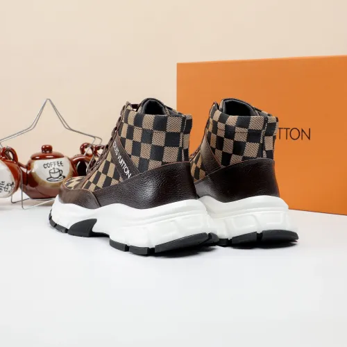 Replica Louis Vuitton High Tops Shoes For Men #1400176 $82.00 USD for Wholesale
