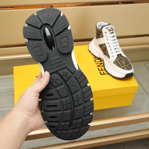 Replica Fendi High Tops Casual Shoes For Men #1400177 $98.00 USD for Wholesale