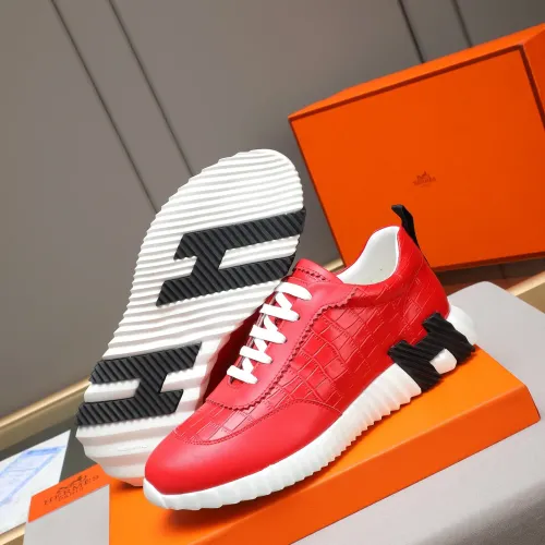 Replica Hermes Casual Shoes For Men #1400183 $82.00 USD for Wholesale