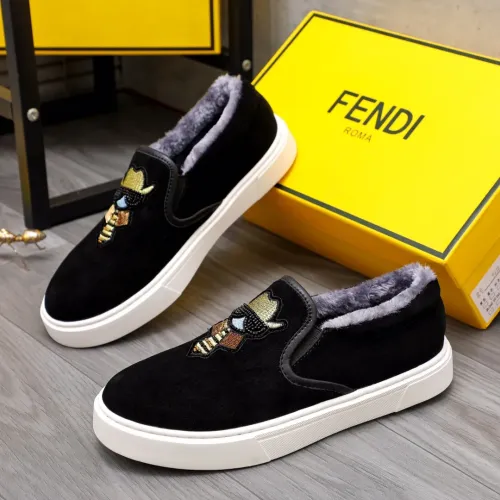 Wholesale Fendi Casual Shoes For Men #1400202 $68.00 USD, Wholesale Quality Replica Fendi Casual Shoes