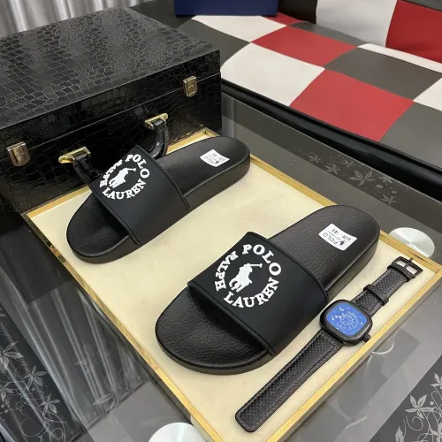 Wholesale Ralph Lauren Polo Slippers For Men #1400233 $42.00 USD, Wholesale Quality Replica Ralph Lauren Polo Slippers