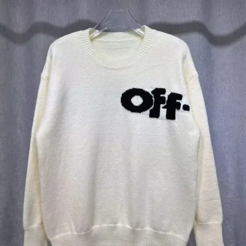 Wholesale Off-White Sweaters Long Sleeved For Unisex #1400237 $48.00 USD, Wholesale Quality Replica Off-White Sweaters