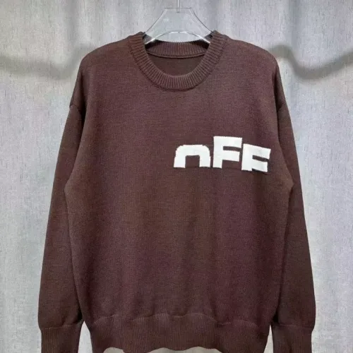 Wholesale Off-White Sweaters Long Sleeved For Unisex #1400240 $45.00 USD, Wholesale Quality Replica Off-White Sweaters