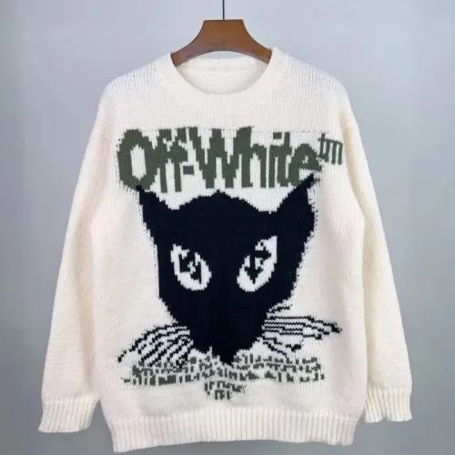 Wholesale Off-White Sweaters Long Sleeved For Unisex #1400241 $48.00 USD, Wholesale Quality Replica Off-White Sweaters